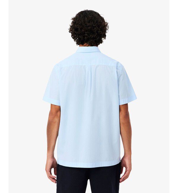 LACOSTE「ショートスリーブポプリンシャツ」|シャツ・ブラウス|