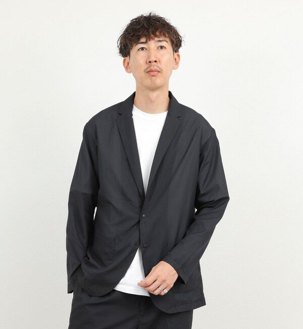 NOLLEY'S goodman「《ビジカジ/セットアップ対応》軽量シアーリップストップ ジャケット 26SS」|テーラードジャケット|