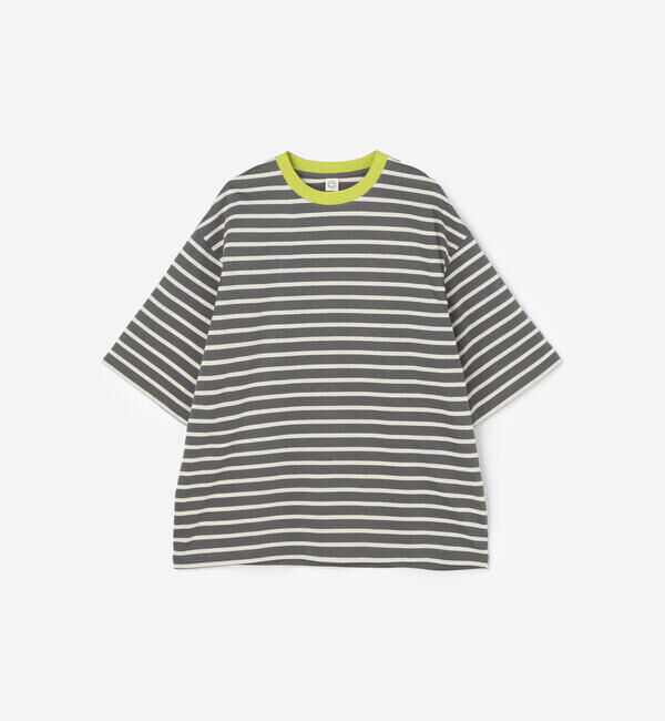 ORCIVAL「ORCIVAL | マーセライズ ワイドクルーネック 半袖 プルオーバー MEN」|Tシャツ・カットソー|
