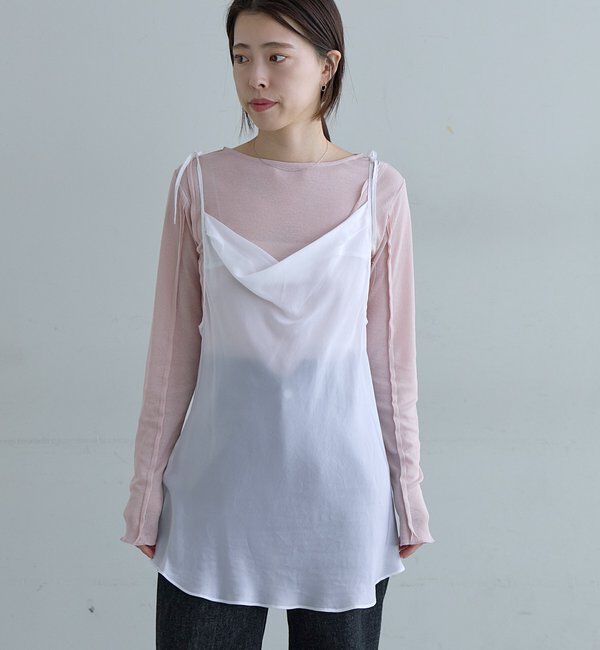  「シアーテレコカットソー」|Tシャツ・カットソー|