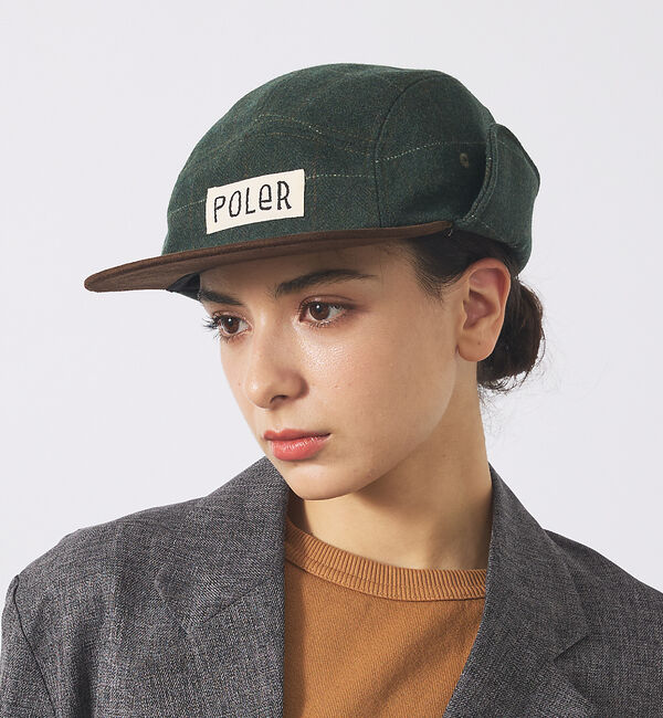 ABAHOUSE「【POLER / ポーラー】TWEED FLAP CAP / ツイード フラップ」|その他|