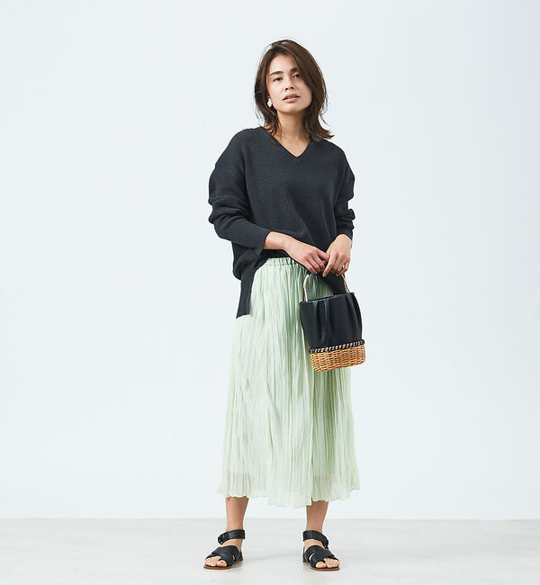 qualite「ランダムプリーツパンツ」|その他|