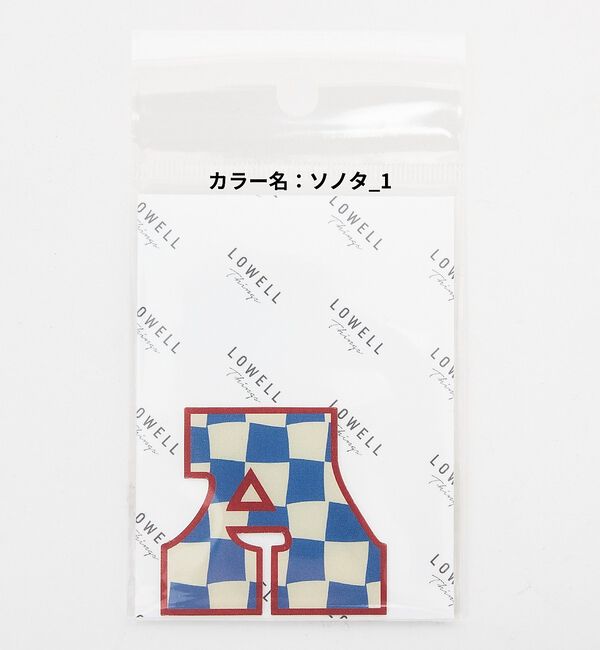 LOWELL things「アルファベットステッカー（A-G）/Mサイズ/推し活」|その他|