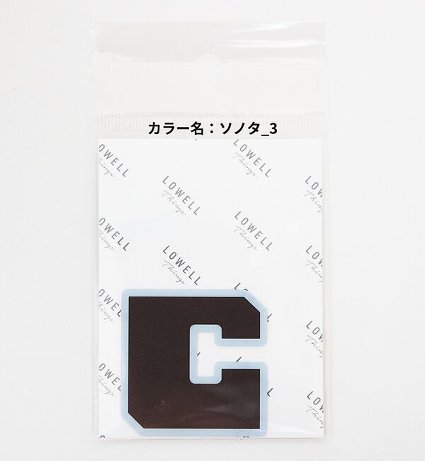 LOWELL things「アルファベットステッカー（A-G）/Mサイズ/推し活」|その他|