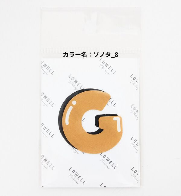 LOWELL things「アルファベットステッカー（A-G）/Mサイズ/推し活」|その他|