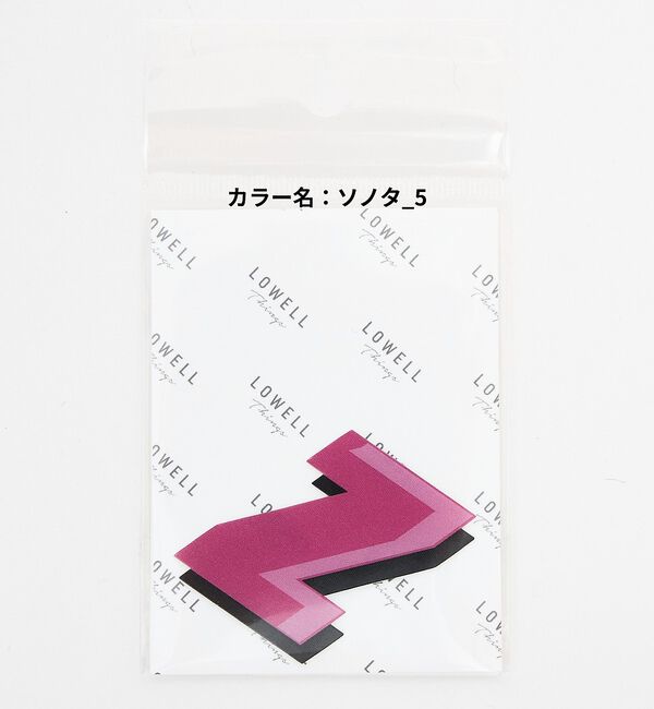 LOWELL things「アルファベットステッカー（V-Z）Mサイズ/推し活」|その他|