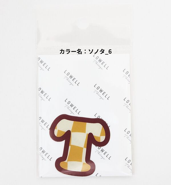 LOWELL things「アルファベットステッカー（O-U）Mサイズ/推し活」|その他|