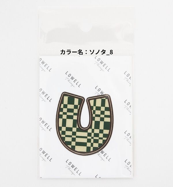 LOWELL things「アルファベットステッカー（O-U）Mサイズ/推し活」|その他|