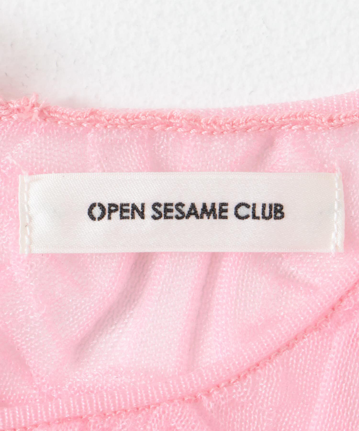 URBAN RESEARCH DOORS「OPEN SESAME CLUB　sheerlattice tops」|タンクトップ|