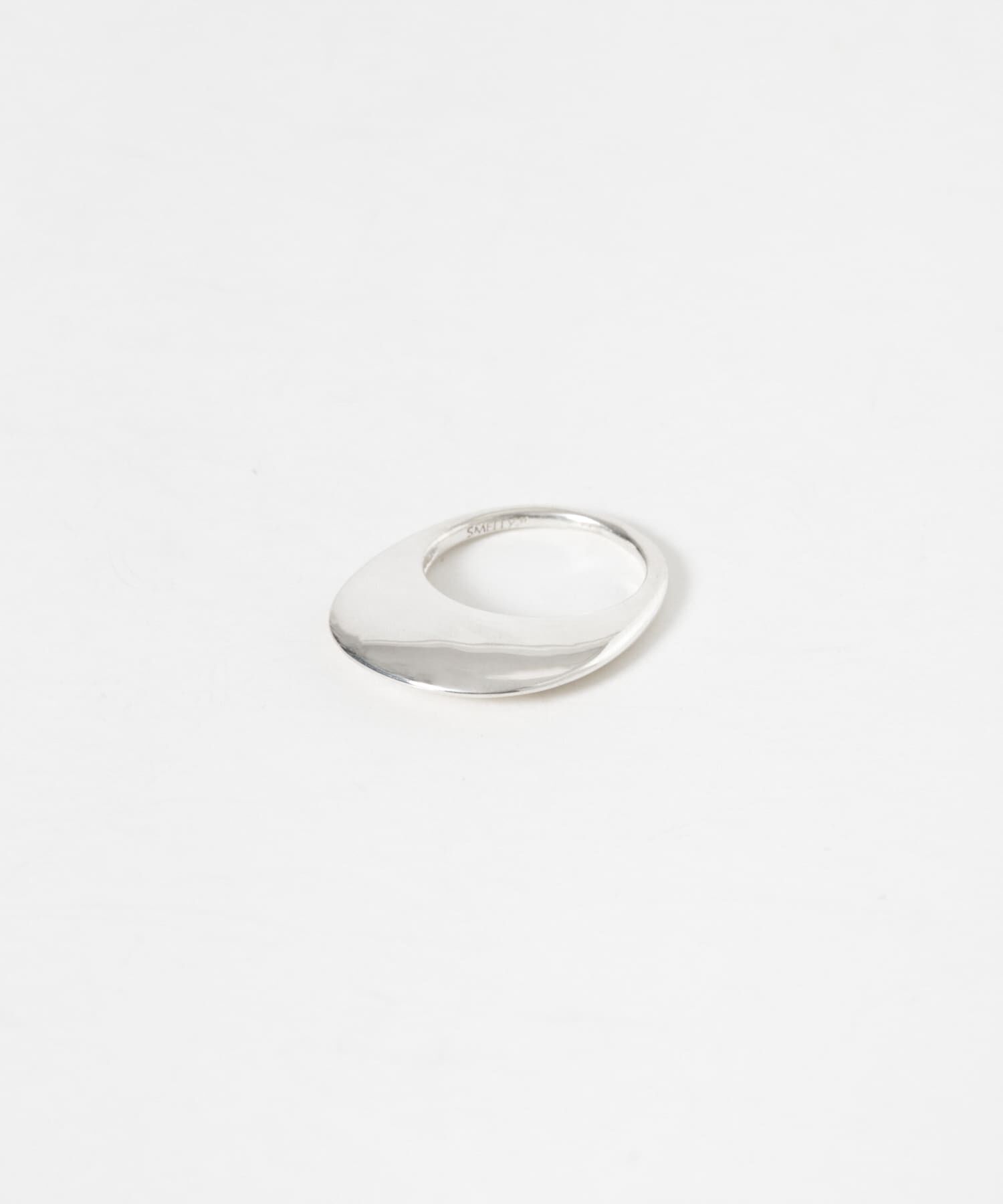 SMELLY「SMELLY so&rsquo;　flat oval ring」|リング|