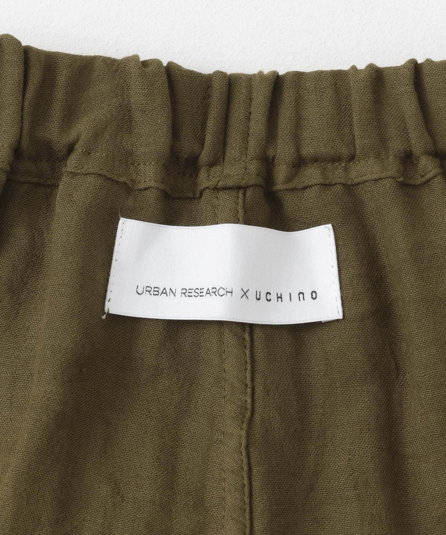 URBAN RESEARCH「URBAN RESEARCH&times;UCHINO　ソフトタッチガーゼパジャマショートパンツ M」|ルームウェア|