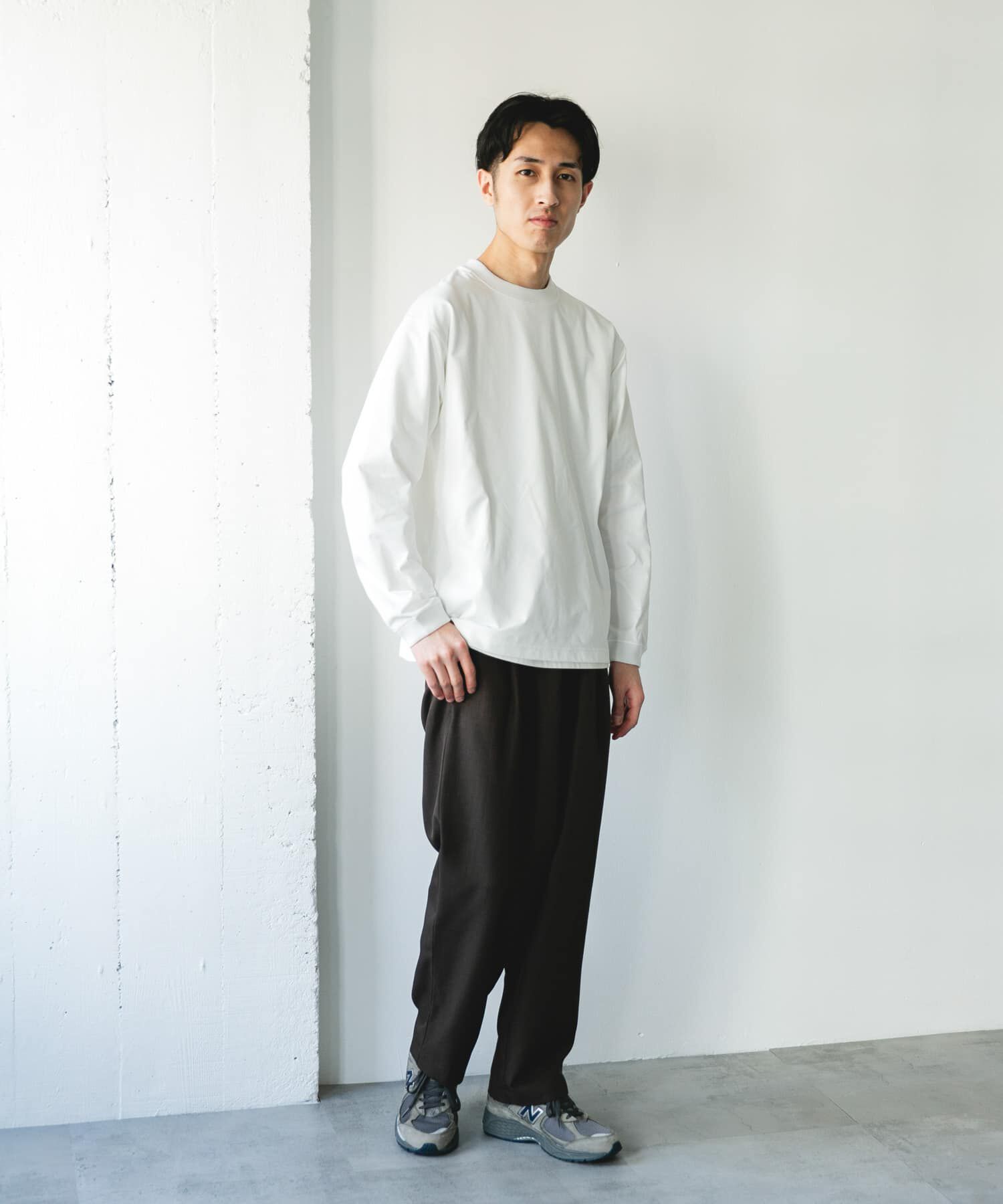 URBAN RESEARCH DOORS「『吸水速乾/接触冷感/ｲｰｼﾞｰｹｱ』ｸｲｯｸﾄﾞﾗｲ ﾛﾝｸﾞｽﾘｰ 」|Tシャツ・カットソー|