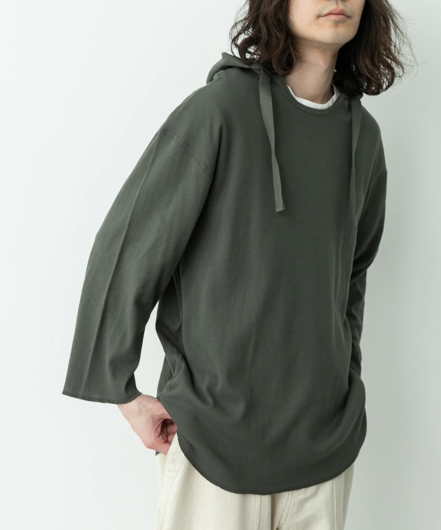 Sonny Label 「ARMY TWILL　LIGHT HONEYCOMB HOODIE」|Tシャツ・カットソー|