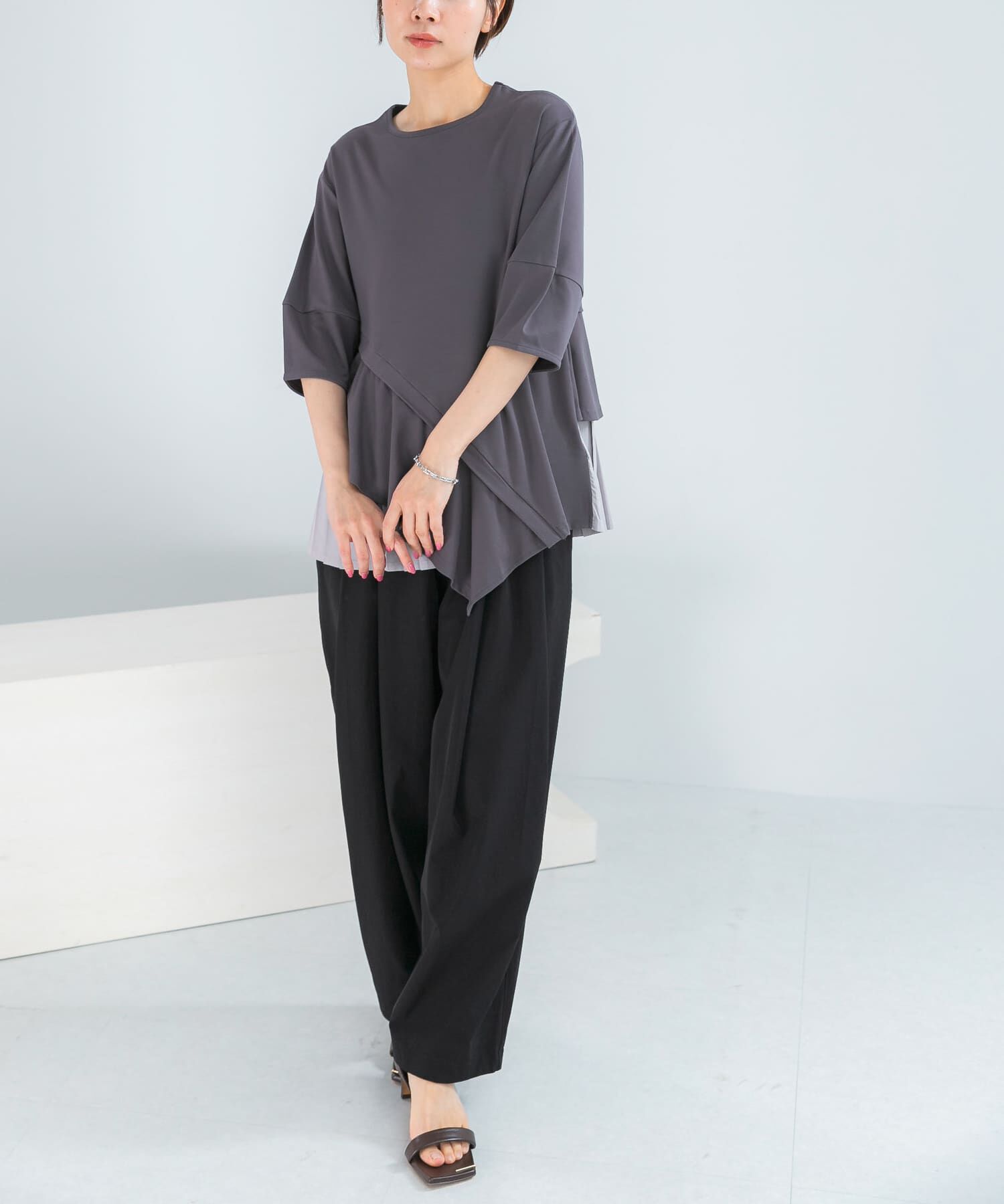 URBAN RESEARCH ROSSO「ELENDEEK　EASY TUCK COCOON PANTS」|その他|