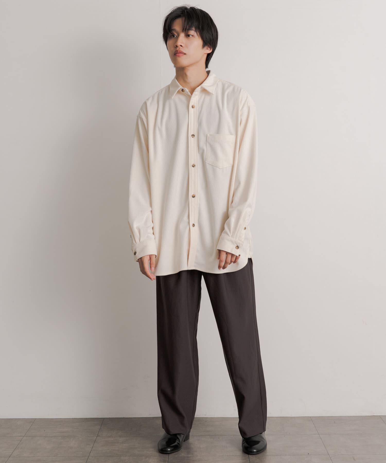 SENSE OF PLACE by URBAN RESEARCH「ウールライクダブルタックワイドパンツ」|その他|