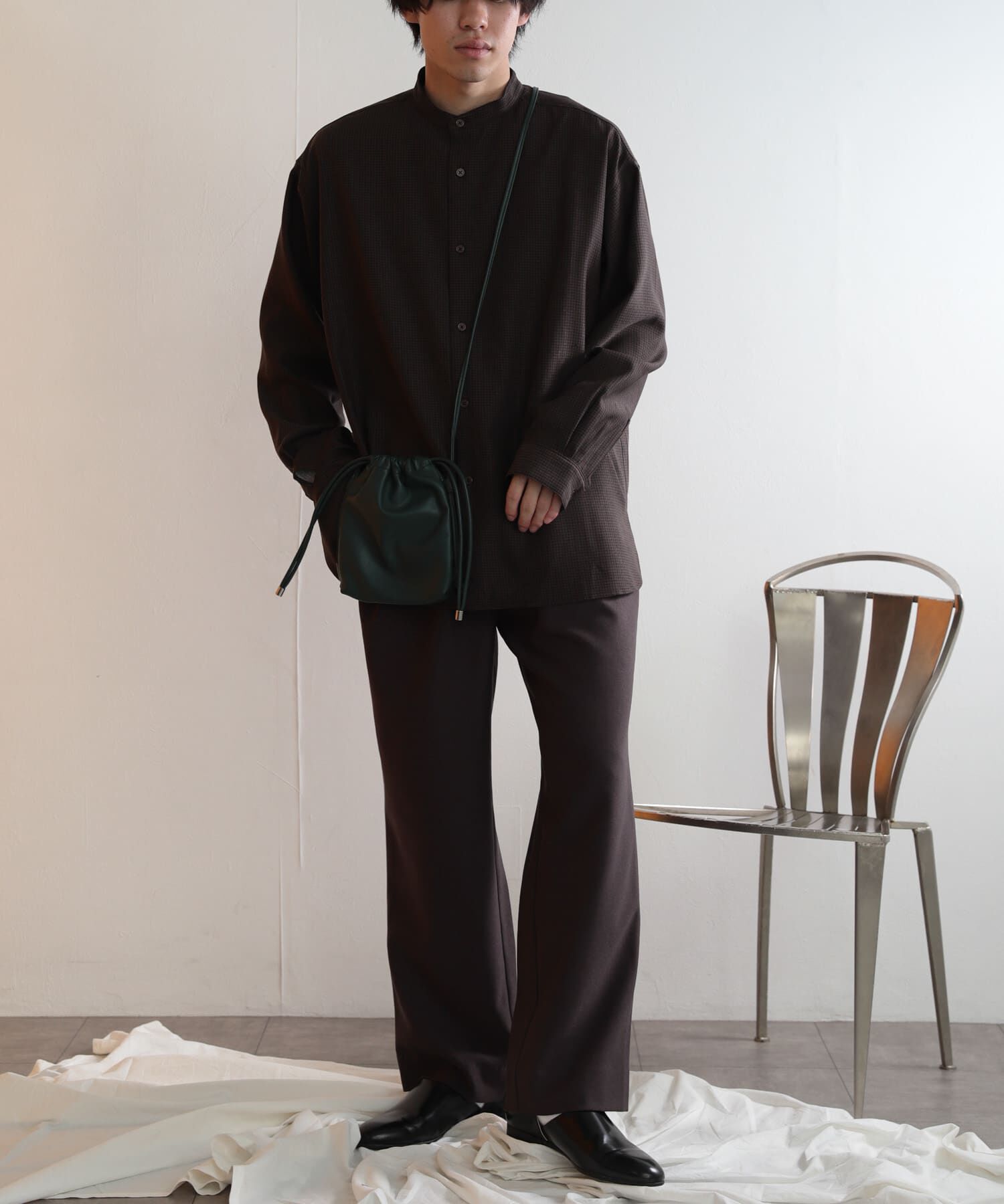 SENSE OF PLACE by URBAN RESEARCH「ウールライクダブルタックワイドパンツ」|その他|