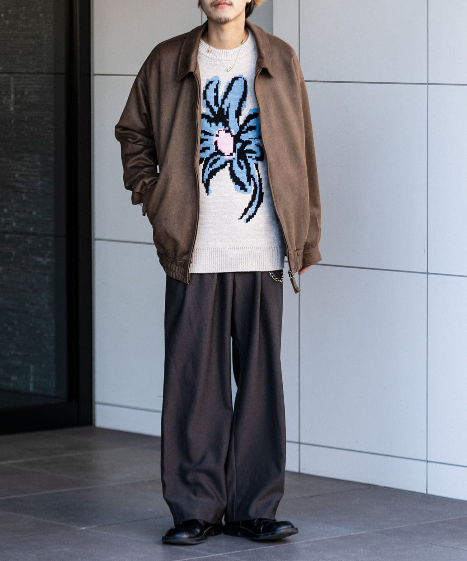 SENSE OF PLACE by URBAN RESEARCH「ウールライクダブルタックワイドパンツ」|その他|