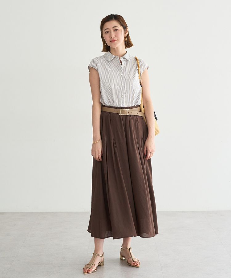 YECCA VECCA「ドライタッチシアーキュロットパンツ」|その他|