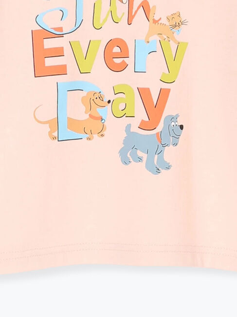 Samansa Mos2 Lagom「【おさるのジョージ】プリントロンT」|Tシャツ・カットソー|