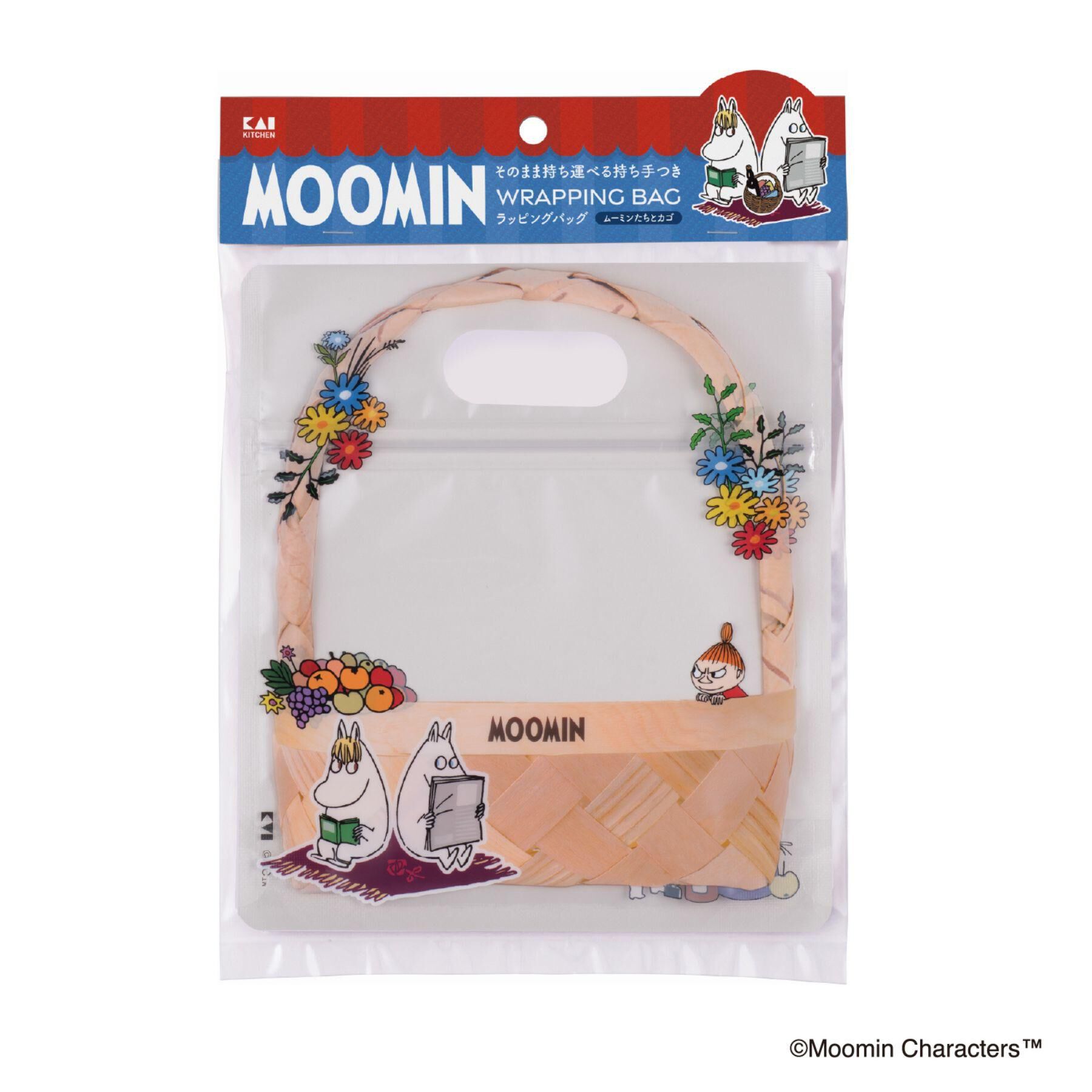 212 KITCHEN STORE「ラッピングバッグ ムーミンたちとカゴ ＜MOOMIN ムーミン＞」|その他|その他
