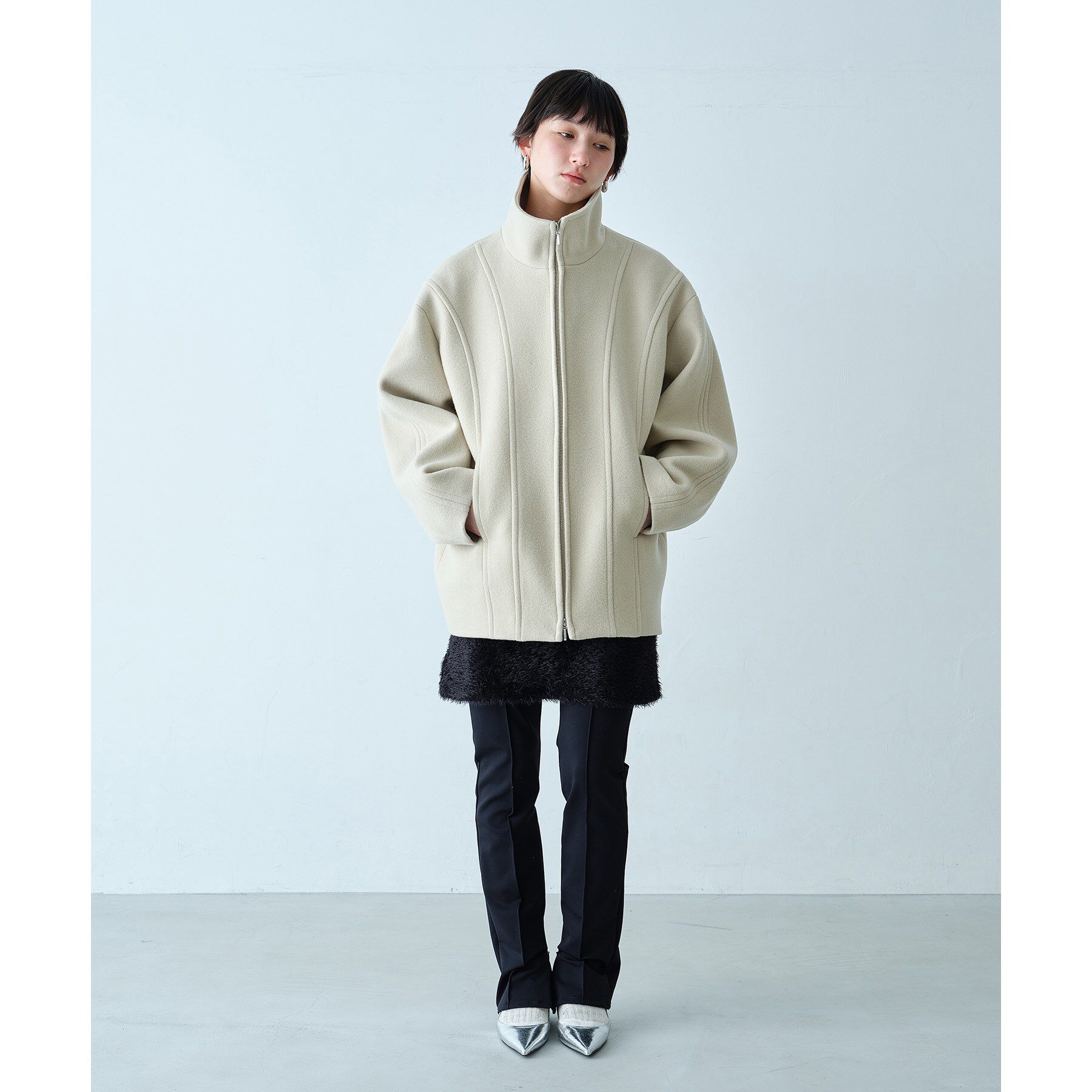 CODE A「zip leggings pants(Fleece)」|その他|