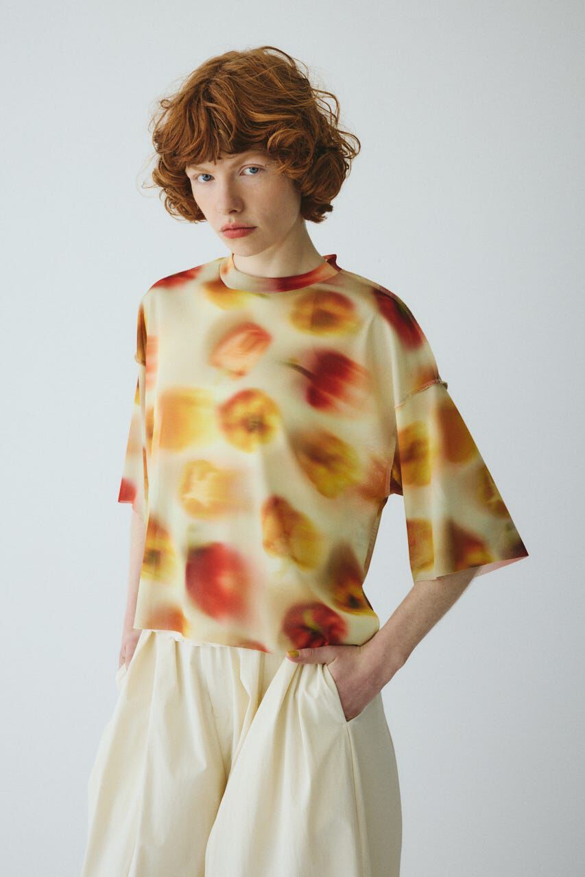 HeRIN.CYE「Paprika pattern tops」|Tシャツ・カットソー|