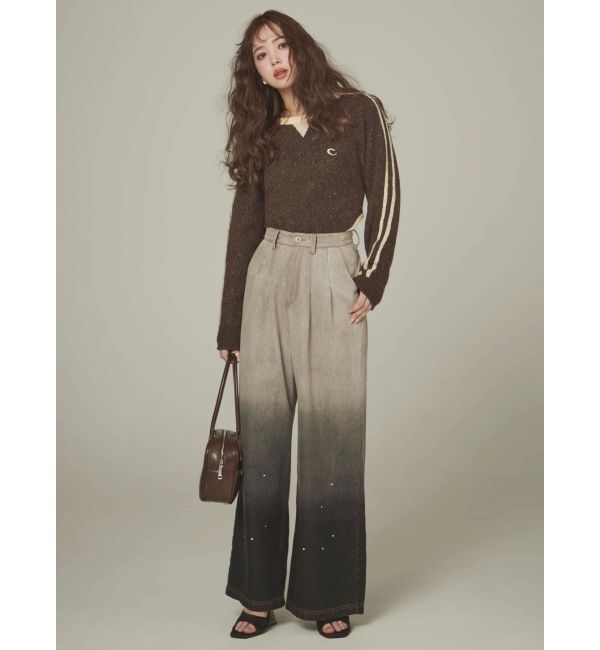 CALNAMUR「グラデーションデニムパンツ」|その他|