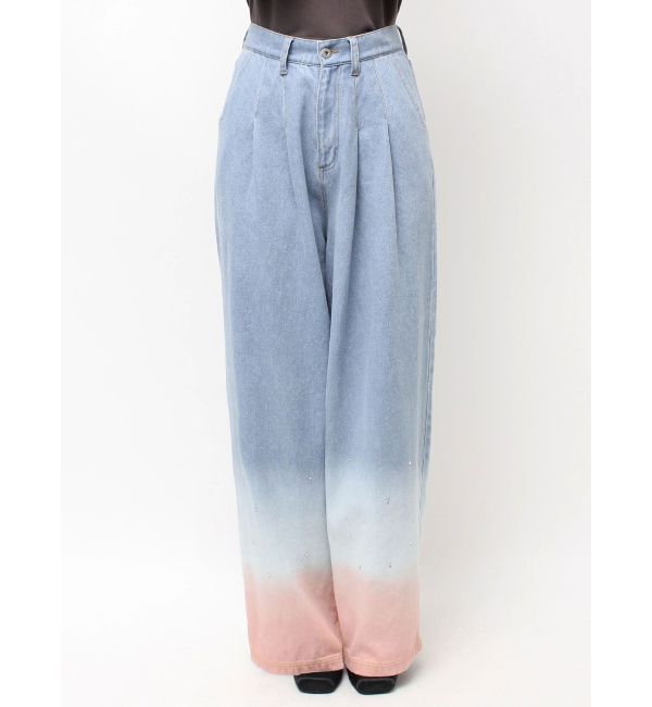 CALNAMUR「グラデーションデニムパンツ」|その他|
