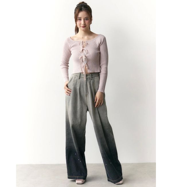 CALNAMUR「グラデーションデニムパンツ」|その他|