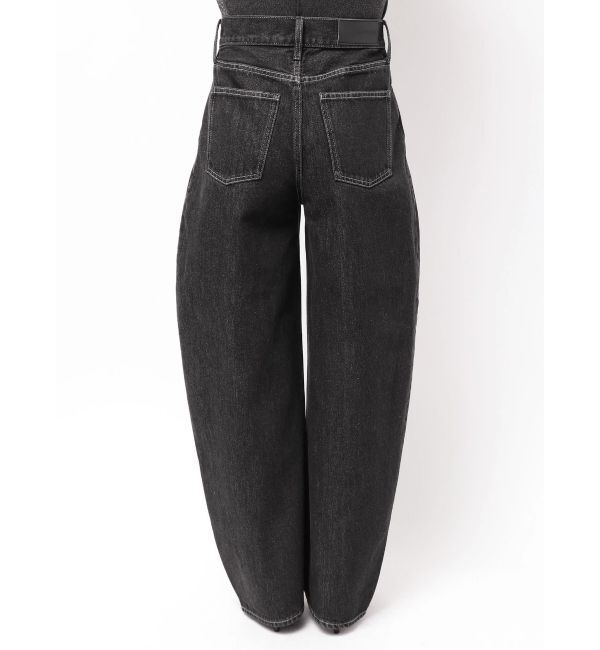 ELENDEEK「PANEL TUCK DENIM WIDE PT」|デニム|
