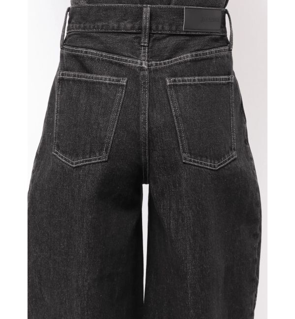 ELENDEEK「PANEL TUCK DENIM WIDE PT」|デニム|