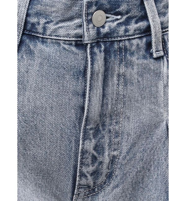 ELENDEEK「PANEL TUCK DENIM WIDE PT」|デニム|