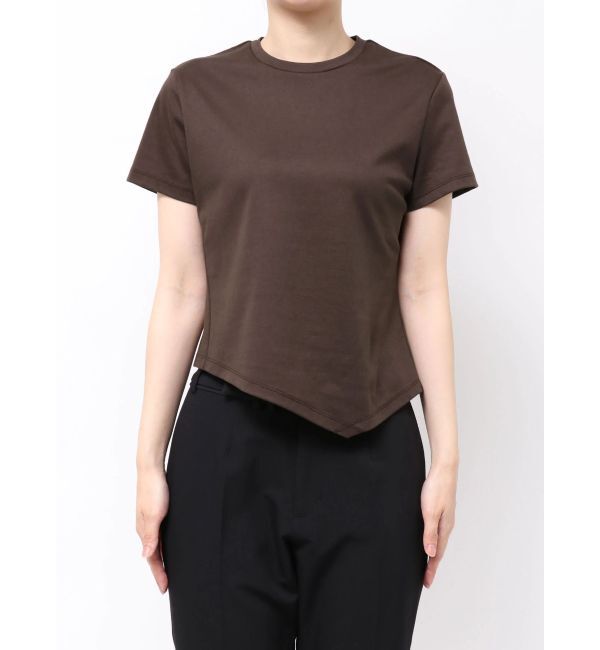 ELENDEEK「ASYME HEM T-SHIRT」|Tシャツ・カットソー|
