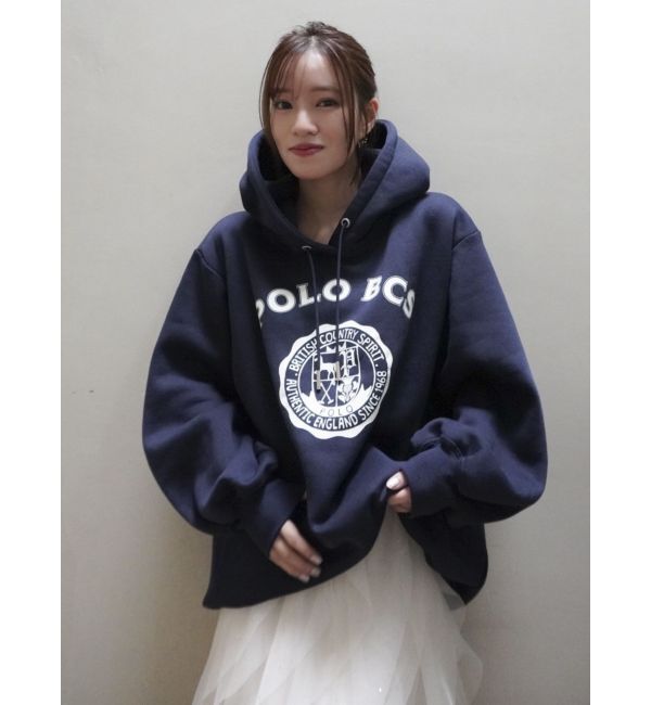 dazzlin「【POLO BCS コラボ】プリントロゴ裏起毛フーディー」|スウェット・ジャージ|