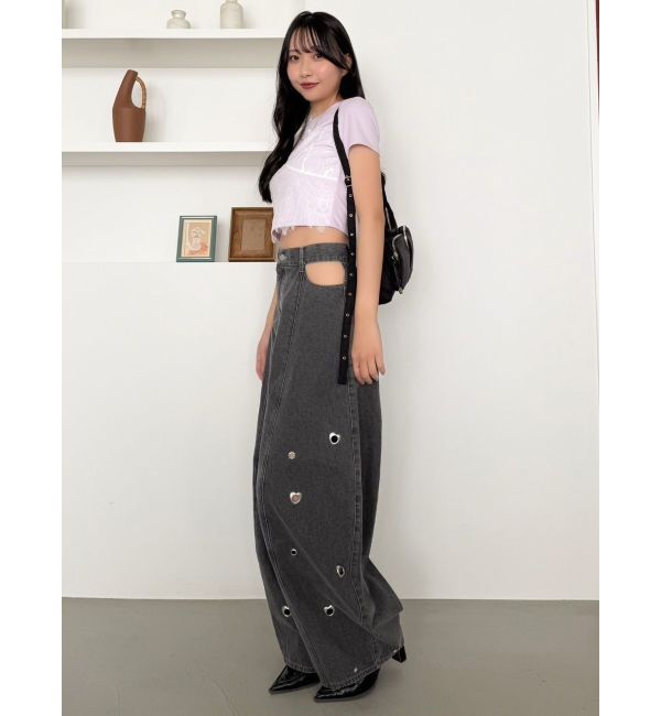 dazzlin「レースキャミレイヤードTシャツ」|Tシャツ・カットソー|
