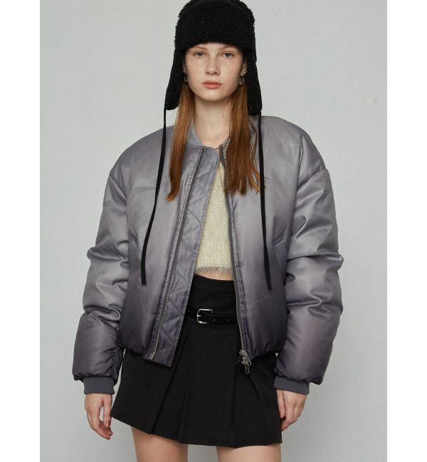 EMODA「グラデーションダウンブルゾン」|ブルゾン・スタジャン|