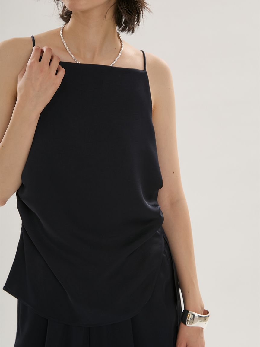 emmi atelier「サテンキャミトップス【セットアップ対応】」|キャミソール|