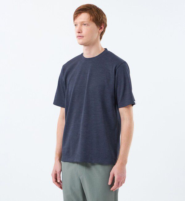 MACKINTOSH PHILOSOPHY「クルーネックTシャツ メランジカノコ」|Tシャツ・カットソー|