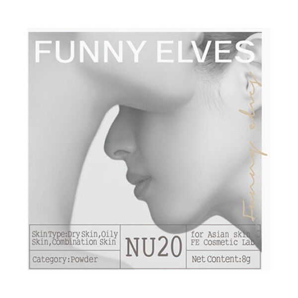  「FUNNY ELVES 方里 UVプロテクションソフトマットプレストパウダー NU20 (8g)」|フェイスパウダー|