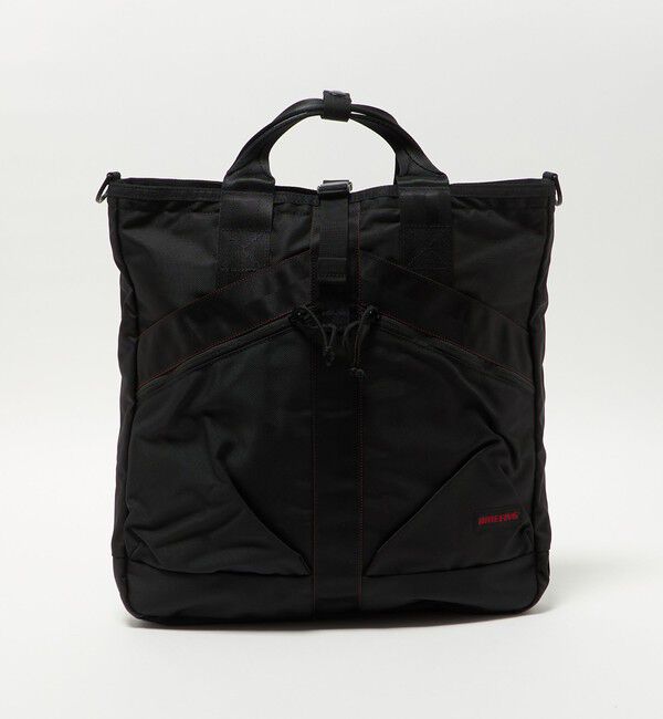 UNITED ARROWS green label relaxing「＜BRIEFING＞TYPE III AVIATOR 3WAY バックパック」|リュック|BLACK
