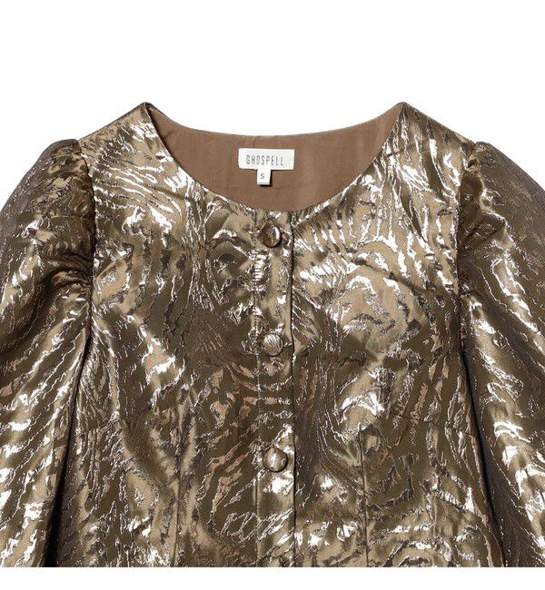 Ray BEAMS 「GHOSPELL / Jouri Metallic Mini Dress」|ワンピース|