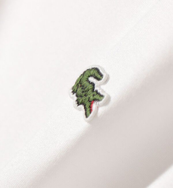 SHIPS for women「《一部追加》【SHIPS別注】LACOSTE:〈手洗い可能〉五分袖 TEE」|Tシャツ・カットソー|