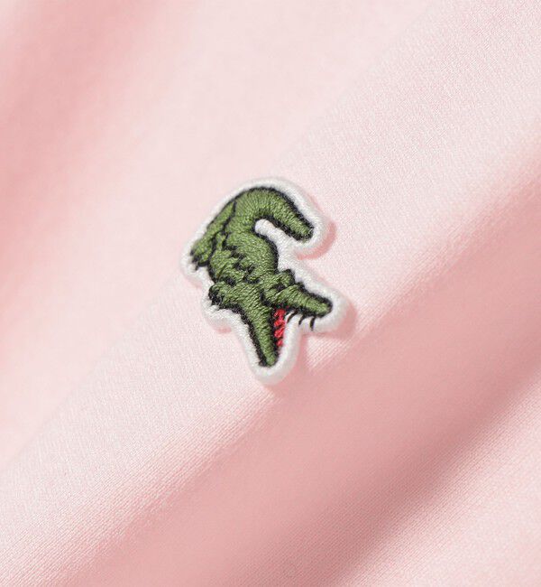 SHIPS for women「《一部追加》【SHIPS別注】LACOSTE:〈手洗い可能〉五分袖 TEE」|Tシャツ・カットソー|