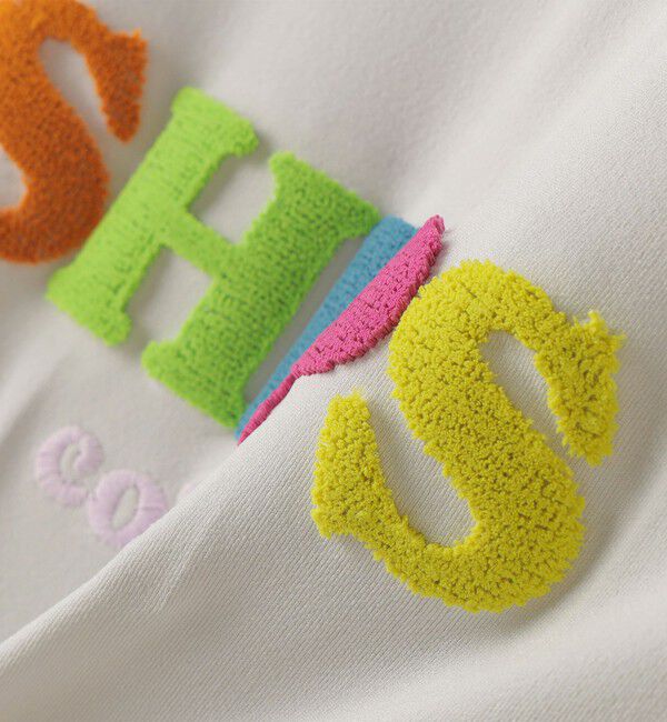 SHIPS Colors 「SHIPS Colors:80～130cm /〈接触冷感・吸水速乾〉歯ブラシ刺繍 ロゴ Tシャツ」|Tシャツ・カットソー|
