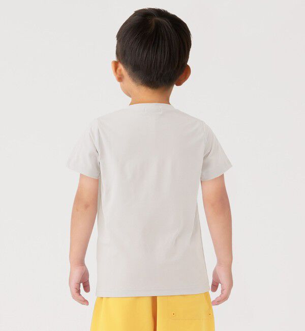 SHIPS Colors 「SHIPS Colors:80～130cm /〈接触冷感・吸水速乾〉歯ブラシ刺繍 ロゴ Tシャツ」|Tシャツ・カットソー|
