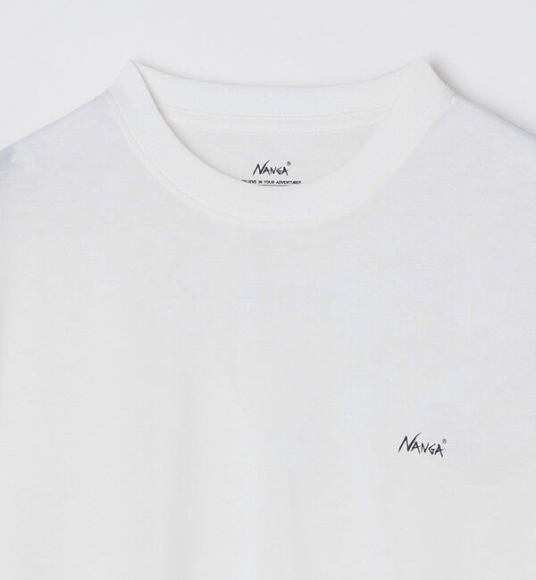 SHIPS「NANGA: DRY MIX PIVOT SLEEVE TEE」|Tシャツ・カットソー|
