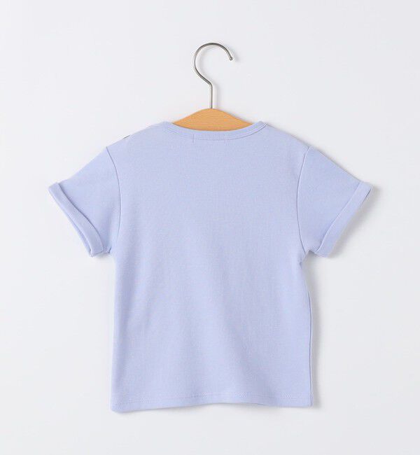 SHIPS KIDS「SHIPS KIDS:80～90cm /ブロックフォント ロゴ Tシャツ」|Tシャツ・カットソー|