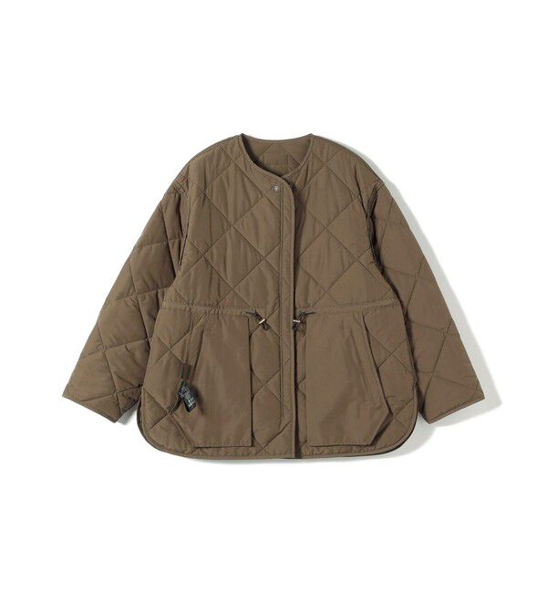 SHIPS for women「《予約》〈撥水加工/手洗い可能〉HEAT 中綿 キルティング ジップ ブルゾン」|ブルゾン・スタジャン|