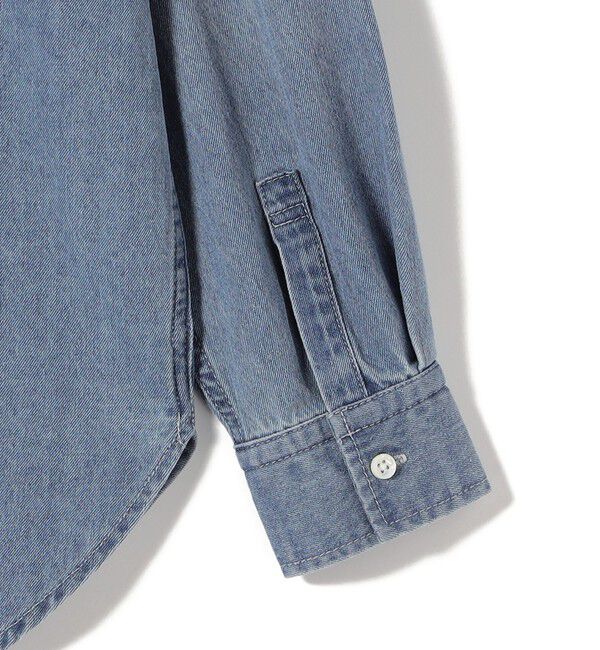 SHIPS for women「《予約》〈洗濯機可能〉7.8 oz デニム オーバー シャツ 」|シャツ・ブラウス|