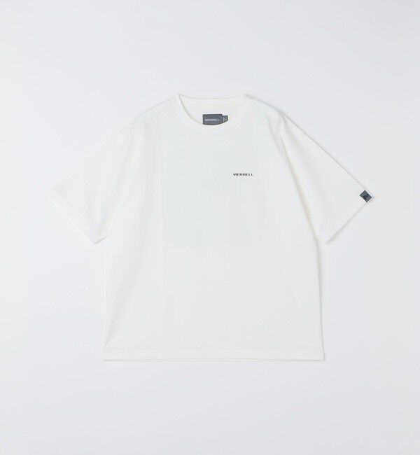 SHIPS「【SHIPS別注】MERRELL: コントゥア ライン Tシャツ」|Tシャツ・カットソー|ホワイト